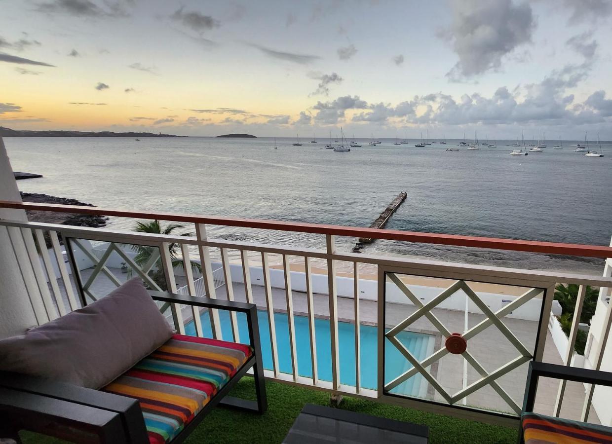 Beau Duplex Vue Mer Avec Piscine Et Acces Plage 马里戈特 外观 照片