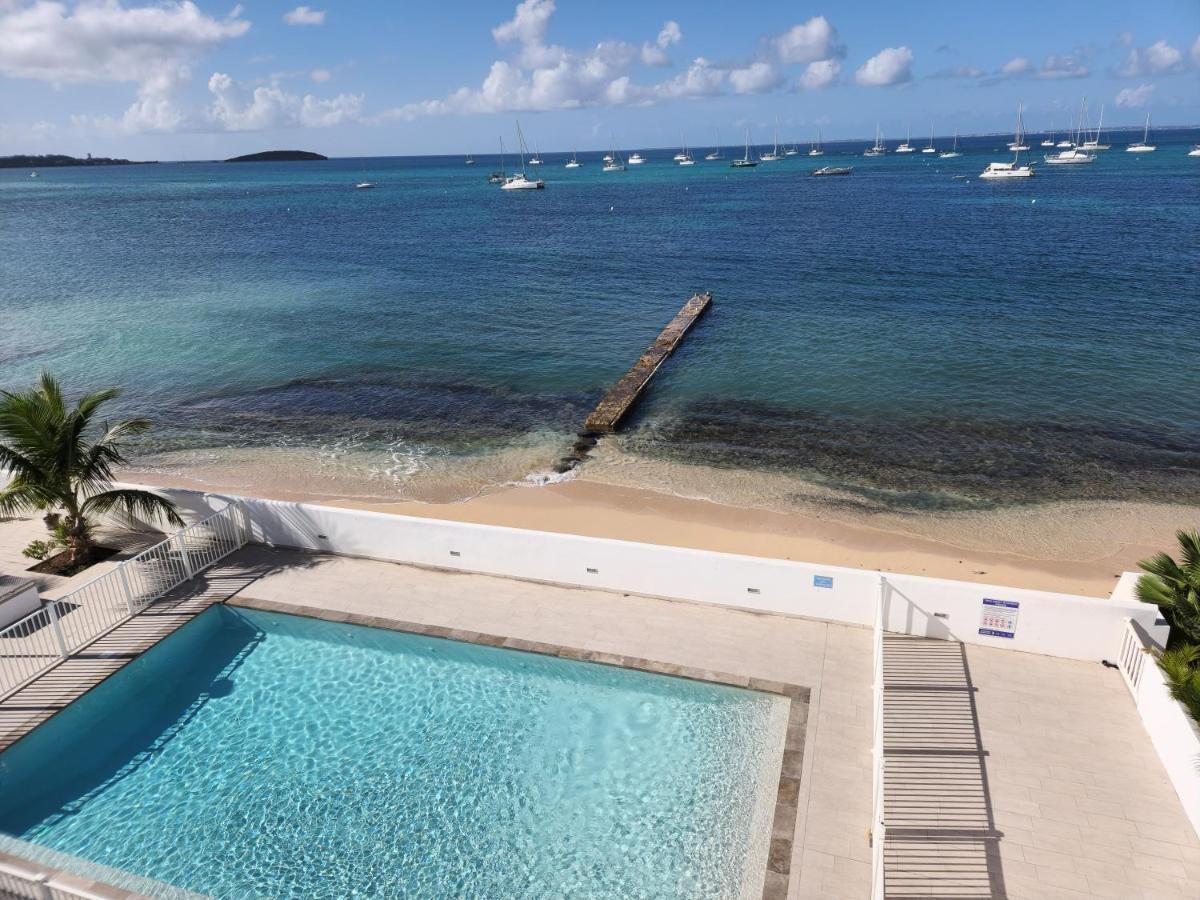 Beau Duplex Vue Mer Avec Piscine Et Acces Plage 马里戈特 外观 照片