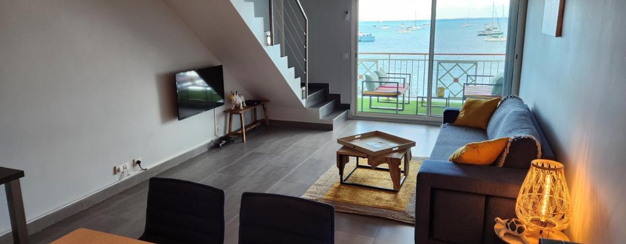 Beau Duplex Vue Mer Avec Piscine Et Acces Plage 马里戈特 外观 照片