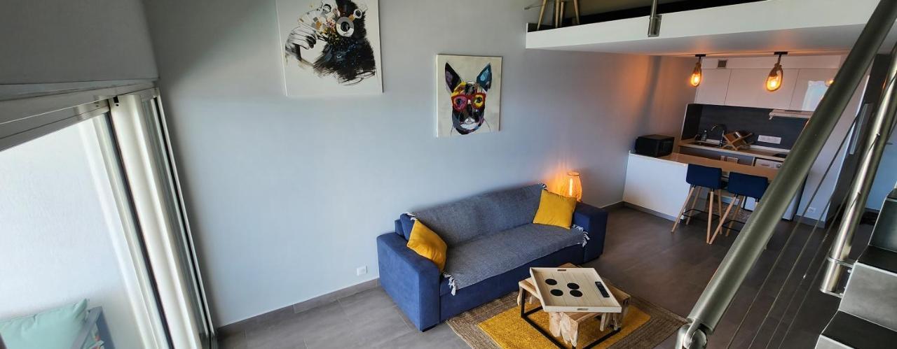 Beau Duplex Vue Mer Avec Piscine Et Acces Plage 马里戈特 外观 照片